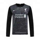 Camiseta del Liverpool Portero Manga Larga 2020-2021 Negro
