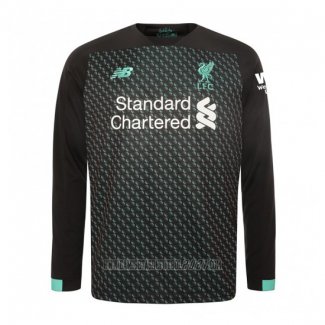 Camiseta del Liverpool Tercera Manga Larga 2019-2020