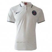 Camiseta Polo del Paris Saint-Germain 2019-2020 Blanco