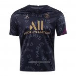 Camiseta Pre Partido del Paris Saint-Germain 2020-2021 Negro