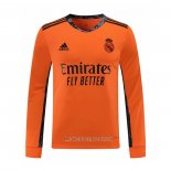 Camiseta del Real Madrid Portero Segunda Manga Larga 2020-2021