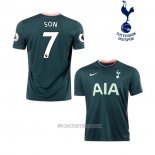 Camiseta del Tottenham Hotspur Jugador Son Segunda 2020-2021