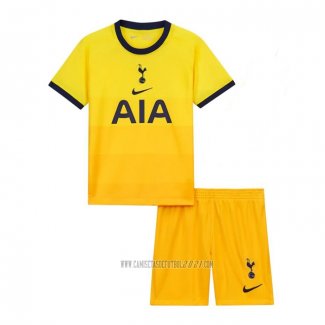Camiseta del Tottenham Hotspur Tercera Nino 2020-2021