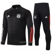 Chandal de Sudadera del Bayern Munich 2020-2021 Negro