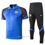 Conjunto Polo Inter Milan 2020-2021 Azul