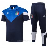 Conjunto Polo Italia 2020 Azul