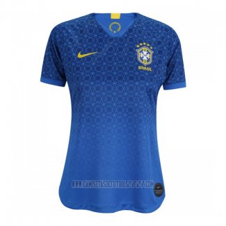 Camiseta del Brasil Segunda Mujer 2019