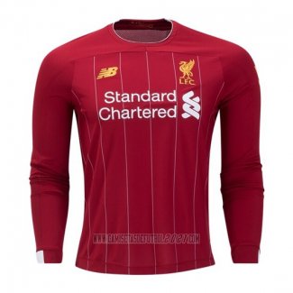 Camiseta del Liverpool Primera Manga Larga 2019-2020