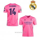 Camiseta del Real Madrid Jugador Casemiro Segunda 2020-2021
