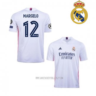 Camiseta del Real Madrid Jugador Marcelo Primera 2020-2021