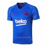 Camiseta de Entrenamiento Barcelona 2019-2020 Azul
