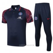 Conjunto Polo del Paris Saint-Germain 2020-2021 Azul