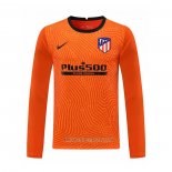 Camiseta del Atletico Madrid Portero Manga Larga 2020-2021 Naranja