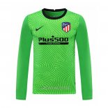 Camiseta del Atletico Madrid Portero Manga Larga 2020-2021 Verde