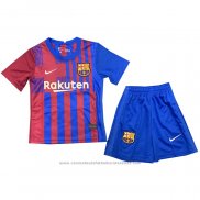 Camiseta Barcelona Primera Nino 2021-2022