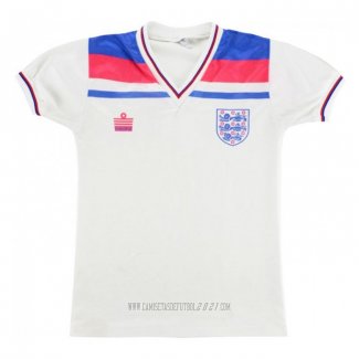 Camiseta del Inglaterra Primera Retro 1980
