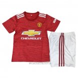 Camiseta del Manchester United Primera Nino 2020-2021
