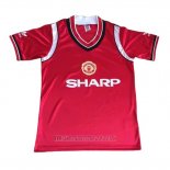 Camiseta del Manchester United Primera Retro 1984