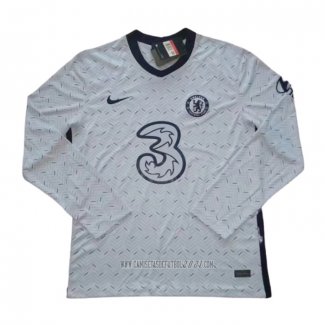 Camiseta del Chelsea Segunda Manga Larga 2020-2021
