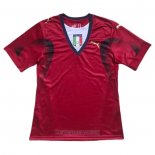 Camiseta del Italia Portero Retro 2005-2006 Rojo