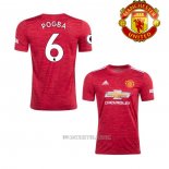 Camiseta del Manchester United Jugador Pogba Primera 2020-2021
