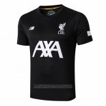 Camiseta de Entrenamiento Liverpool 2019-2020 Negro Blanco