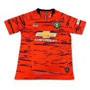 Camiseta de Entrenamiento Manchester United 2020-2021 Rojo