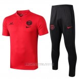 Conjunto Polo Paris Saint-Germain 2019-2020 Rojo