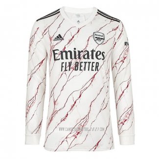 Camiseta del Arsenal Segunda Manga Larga 2020-2021