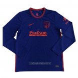 Camiseta del Atletico Madrid Segunda Manga Larga 2020-2021