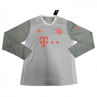 Camiseta del Bayern Munich Segunda Manga Larga 2020-2021