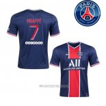 Camiseta del Paris Saint-Germain Jugador Mbappe Primera 2020-2021