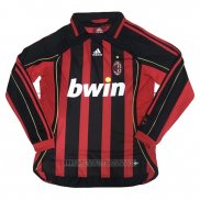 Camiseta del AC Milan Primera Manga Larga Retro 2006