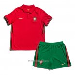Camiseta del Portugal Primera Nino 2020-2021