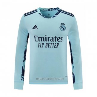 Camiseta del Real Madrid Portero Primera Manga Larga 2020-2021