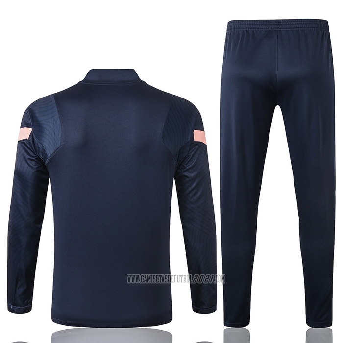 Chandal de Sudadera del Tottenham Hotspur 2020-2021 Azul - Replicas camisetas de futbol 2020 2021