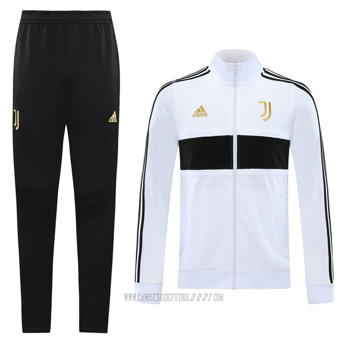 Chandal de Chaqueta del Juventus 2020-2021 Blanco - Replicas camisetas de futbol 2020 2021